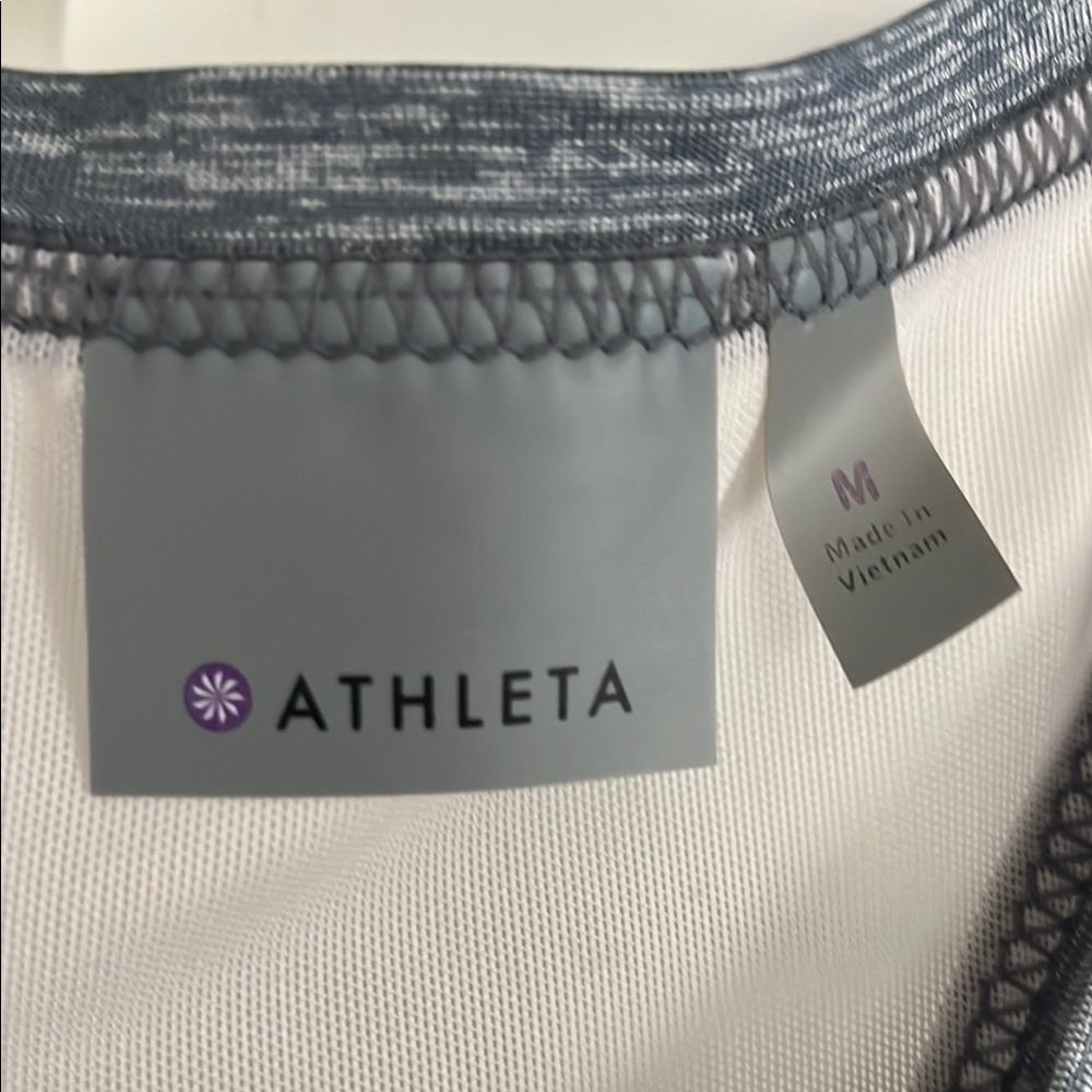EUC | Athleta | M | Heather Gray Tank Top - Picture 2 of 6